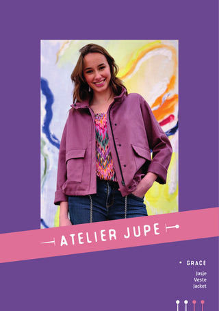 Patron pochette Veste Grace - Atelier Jupe